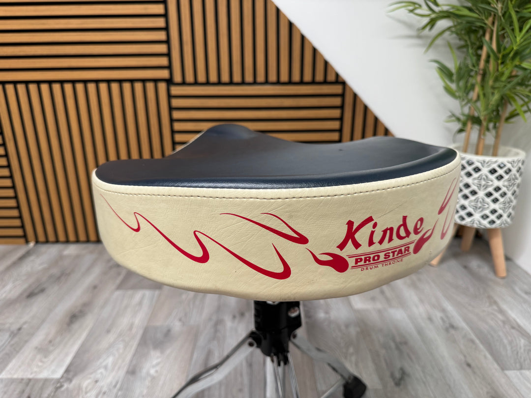 Dixon Kinde Saddle Drum Stool Throne / Height Adjustable / Drum Hardware #OJ6