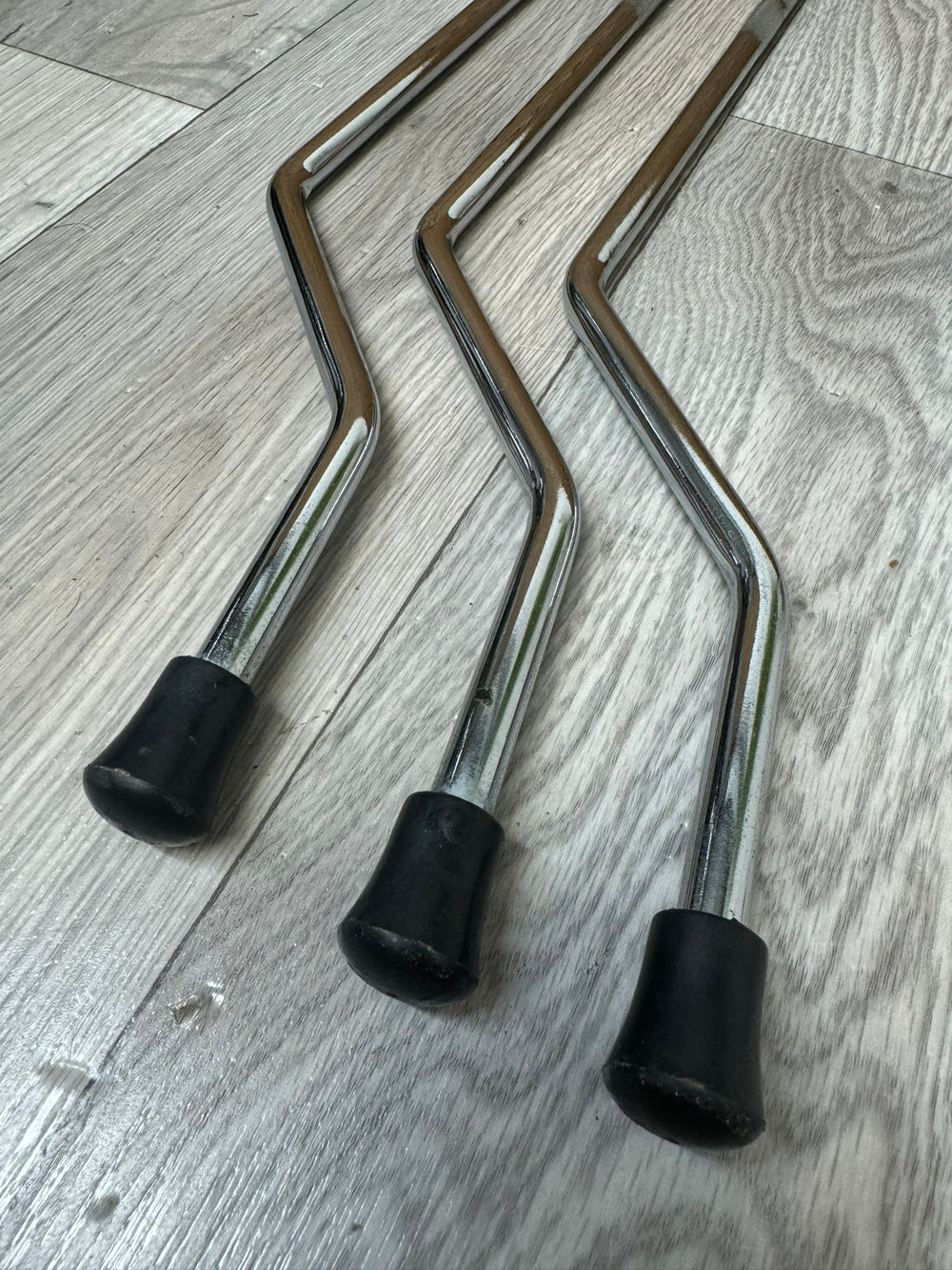 Floor Tom Drum Leg Stands Spares / Hardware x3 #WN40
