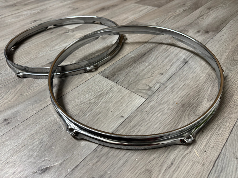 Premier Artist 13” Drum Hoops Rims 6 Lug Hardware Tension #WA29