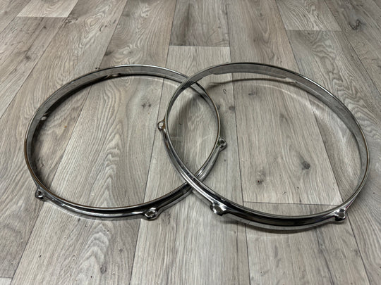 Pearl Tom Drum 12” 6-Lug Hoops Rims Hardware Tension / Export 90's #VA68