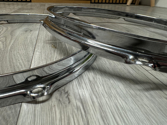 Pearl Tom Drum 12” 6-Lug Hoops Rims Hardware Tension / Export 90's #VA68