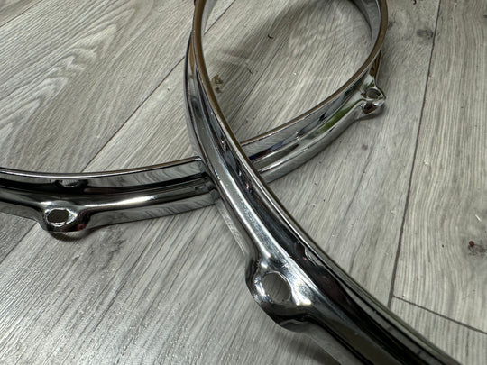 Pearl Tom Drum 12” 6-Lug Hoops Rims Hardware Tension / Export 90's #VA68