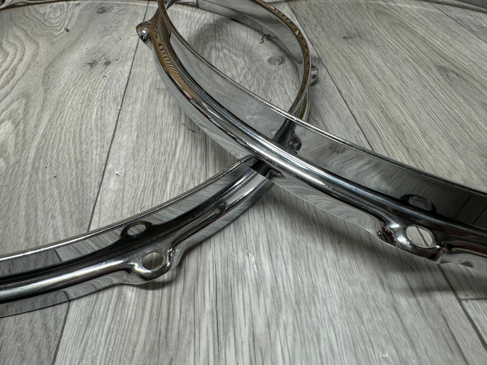 Pearl Tom Drum 13” 6-Lug Hoops Rims Hardware Tension / Export 90's #VA69