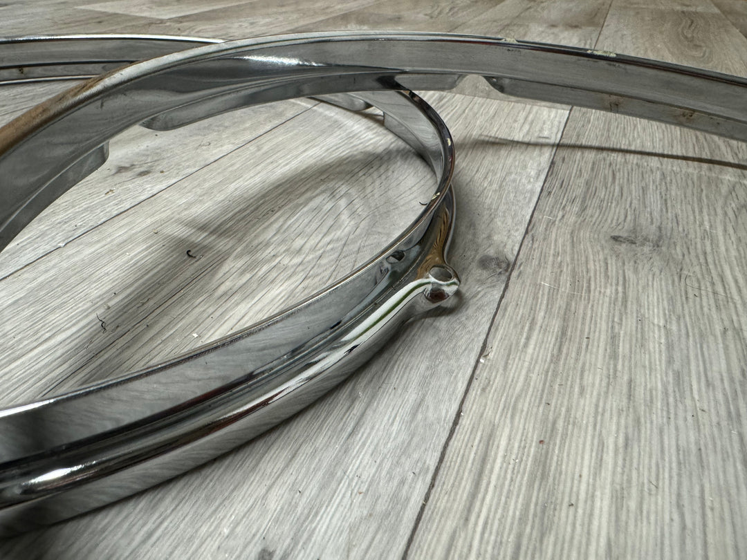 Pearl Tom Drum 13” 6-Lug Hoops Rims Hardware Tension / Export 90's #VA69