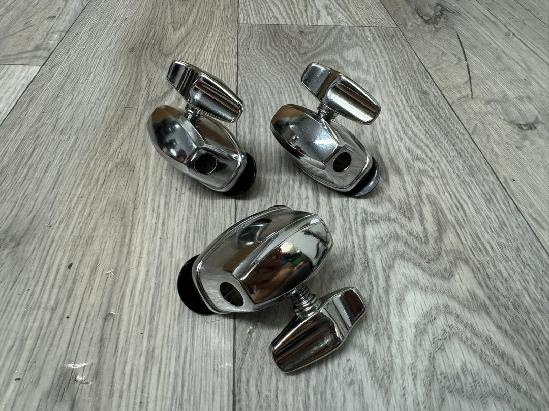 Pearl Floor Tom Drum Leg Holders Hardware Mounts x3 #WN46