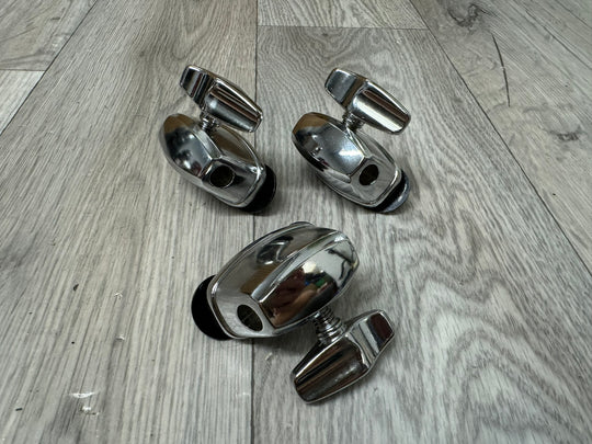 Pearl Floor Tom Drum Leg Holders Hardware Mounts x3 #WN46