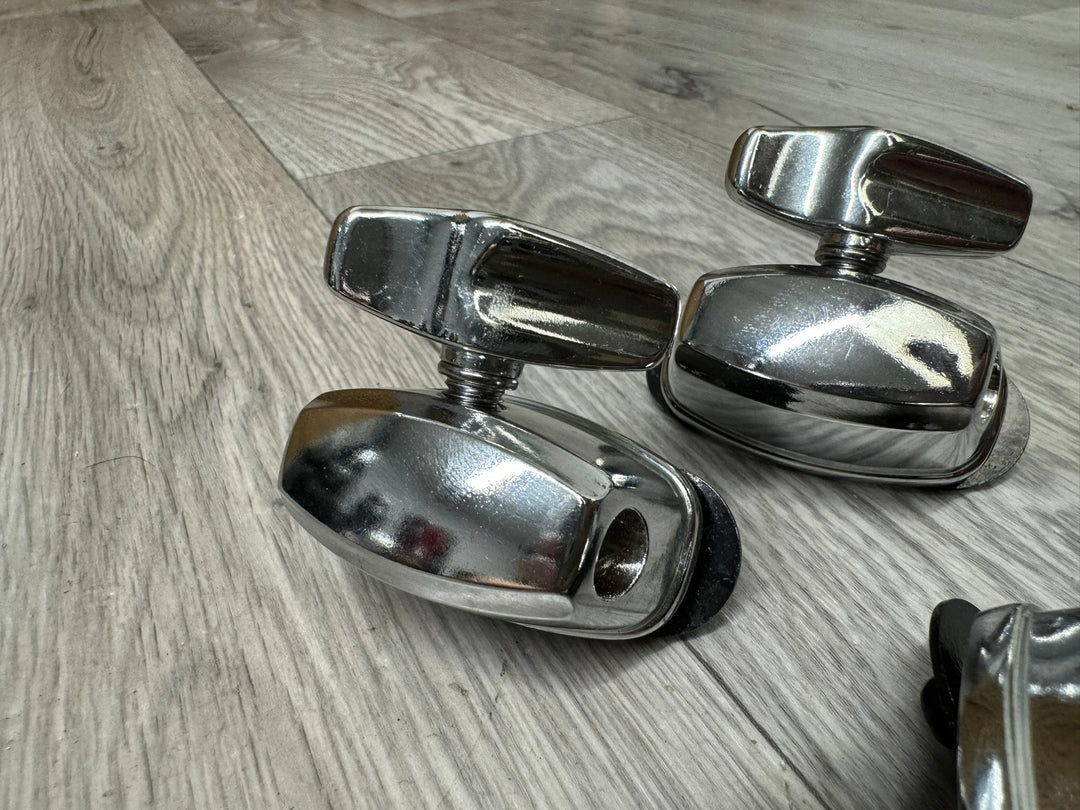 Pearl Floor Tom Drum Leg Holders Hardware Mounts x3 #WN46