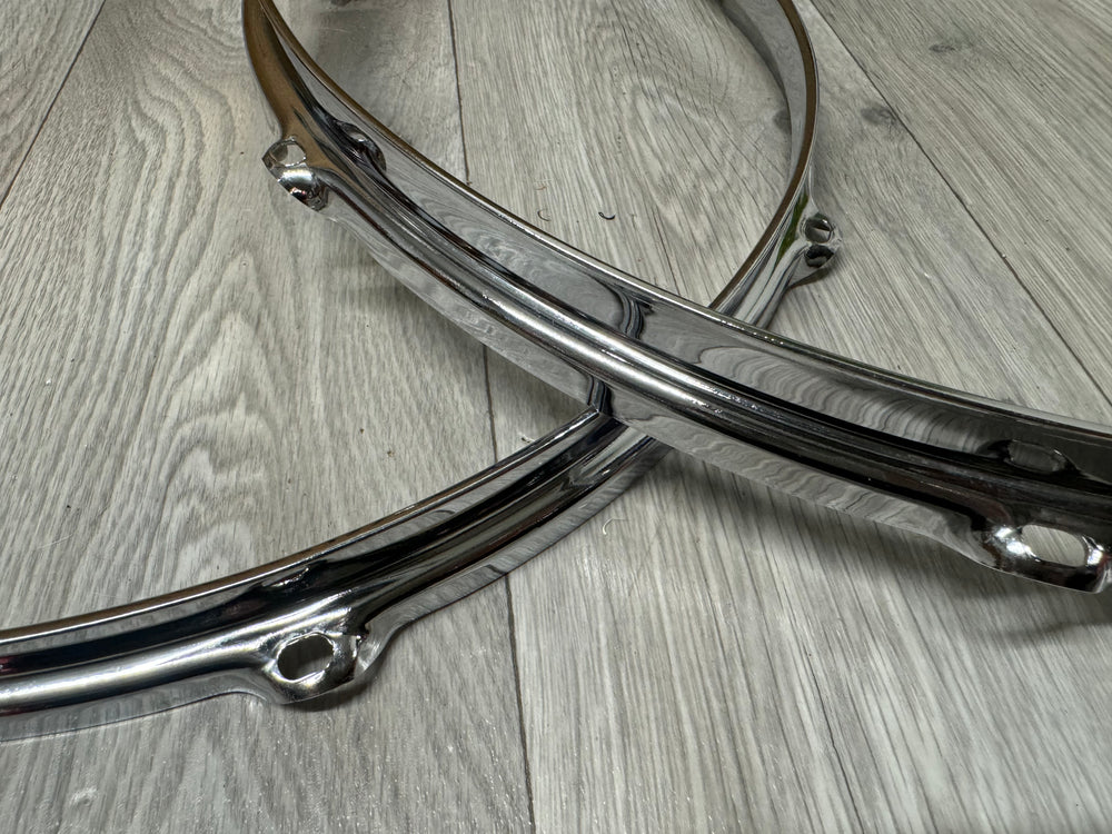 Pearl Tom Drum 16” 8-Lug Hoops Rims Hardware Tension / Export 90's #VA71