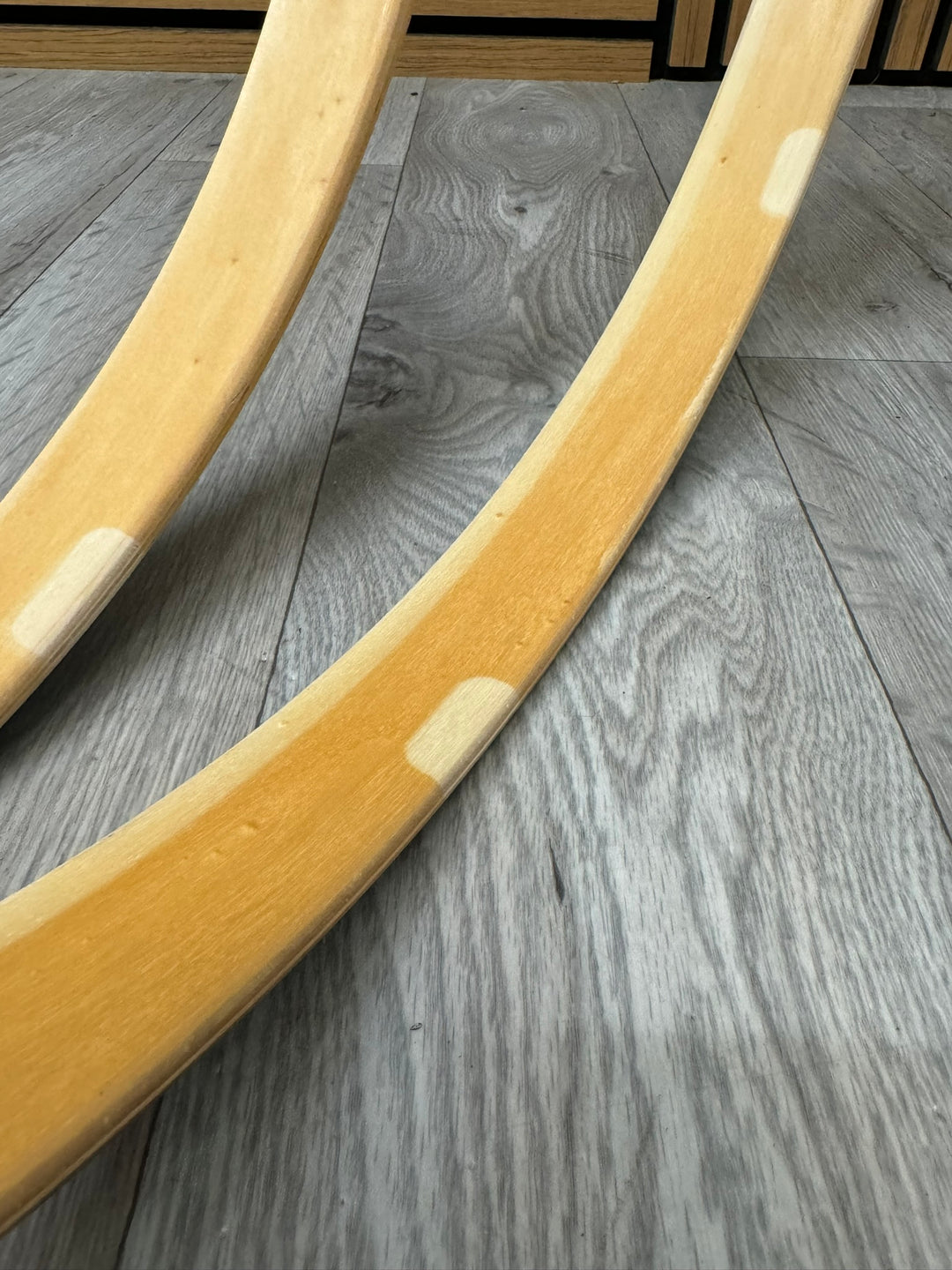 Pearl Bass Drum 22” Wooden Hoops Rims Hardware (Pair) #WN52