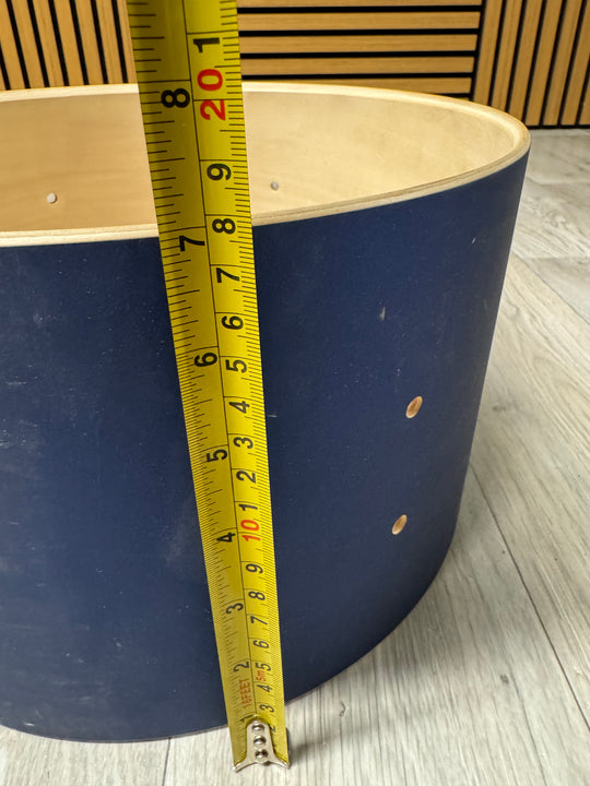 TAMA Superstar Hyperdrive Tom Drum Shell 12"x7” Bare Wood Project #VA79