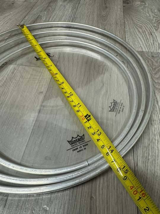 Pearl by Remo Tom Drum Heads Set Of 3 / 14" 12" 10" #WN60