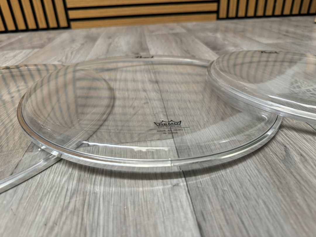 Pearl by Remo Tom Drum Heads Set Of 3 / 14" 12" 10" #WN61