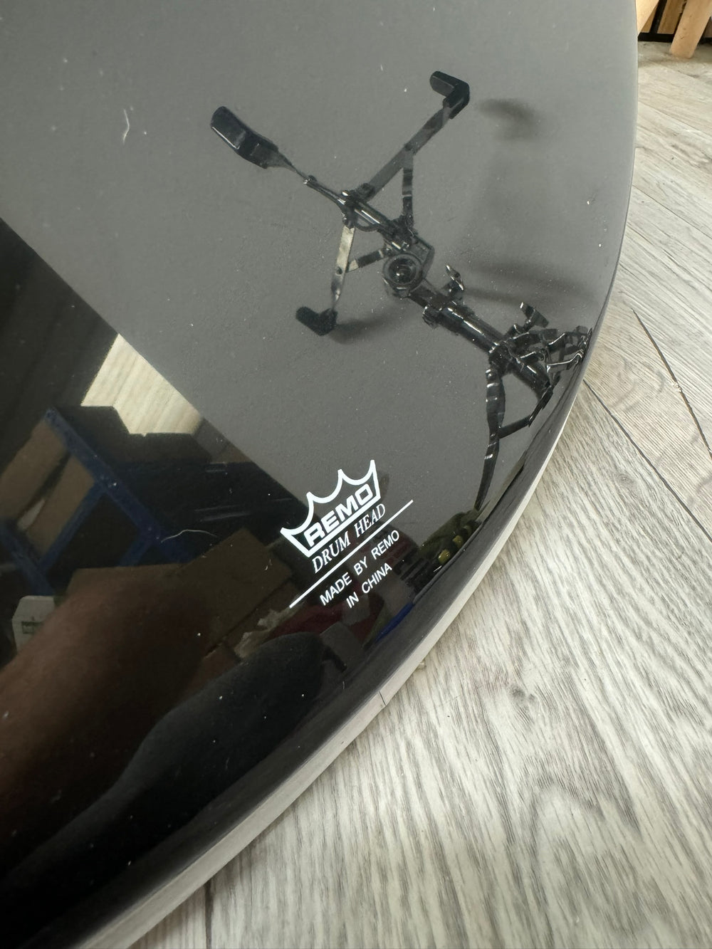 Pearl by Remo Bass 22" Drum Heads (Pair) / Black & Clear #WN66