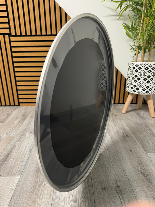 Mapex by Remo Bass 22" Drum Heads (Pair) / Black & Clear #VB8