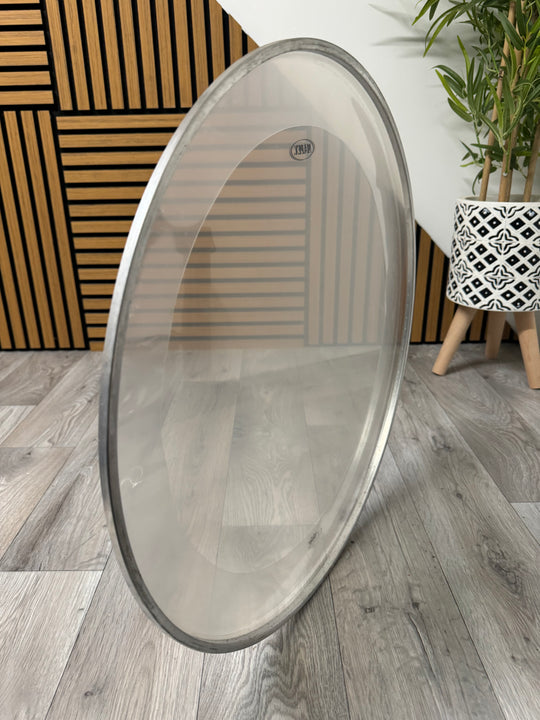 Mapex by Remo Bass 22" Drum Heads (Pair) / Black & Clear #VB8