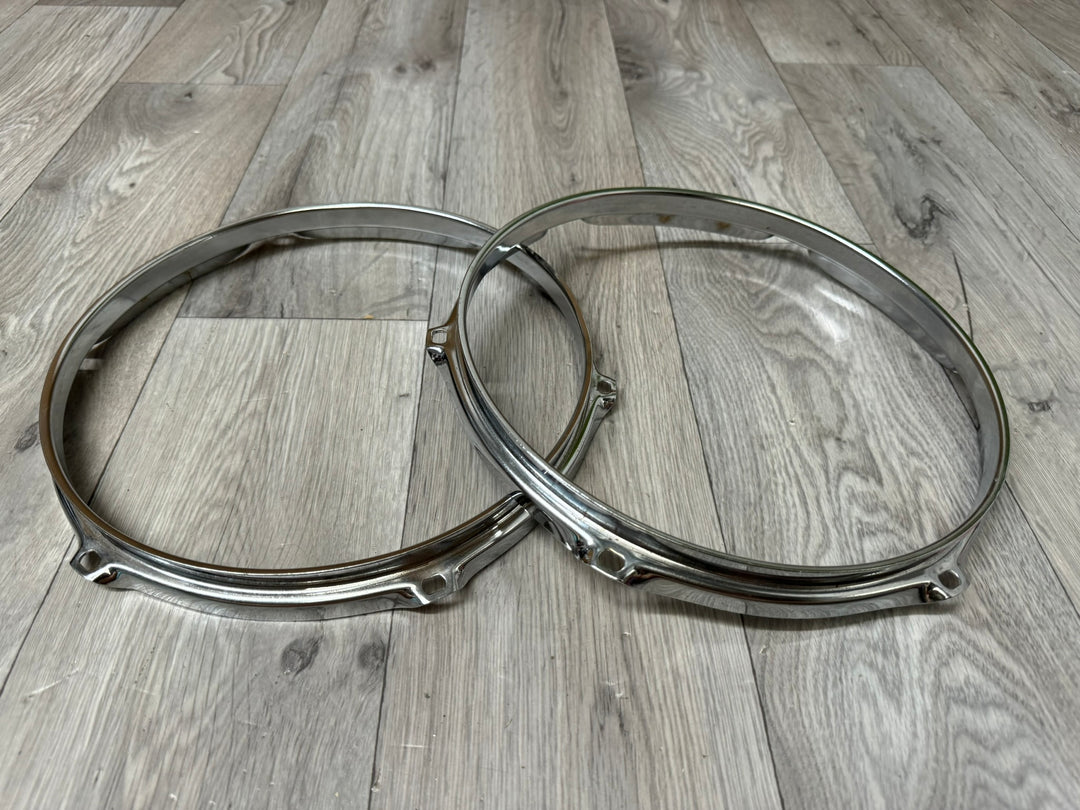 Premier 10” Drum Hoops Rims 6-Lug Hardware Tension #WN75