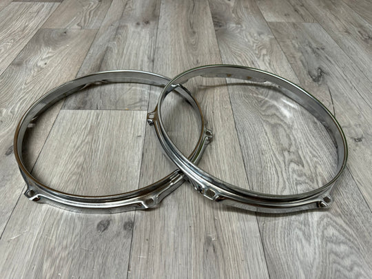 Premier 10” Drum Hoops Rims 6-Lug Hardware Tension #WN75