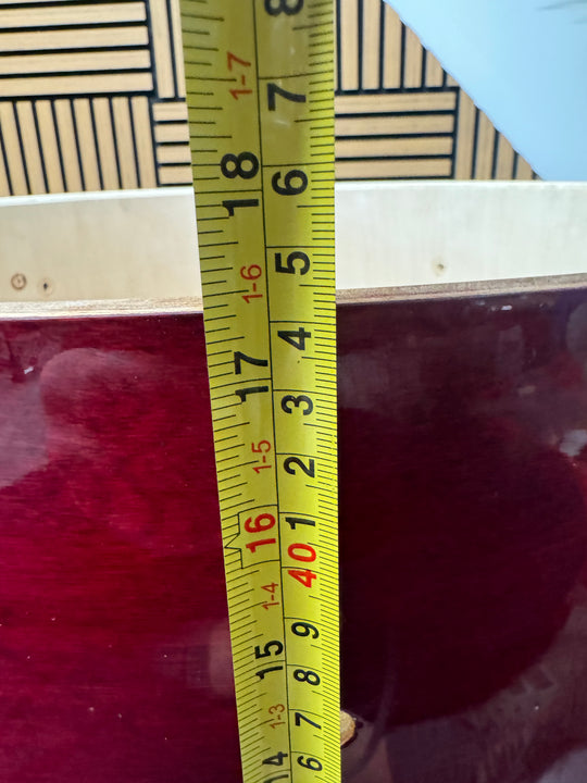 Mapex V Series Bass Drum Shell 22”x17.5” Bare Wood Project #VB9