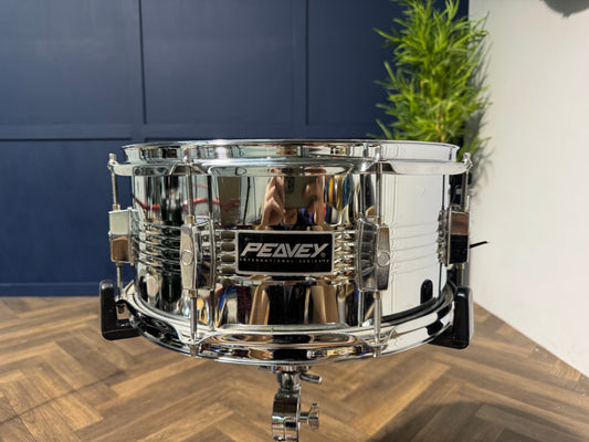 Peavey 14” x 6.5” Snare Drum / Steel Shell / 8-Lug / Hardware #NX33