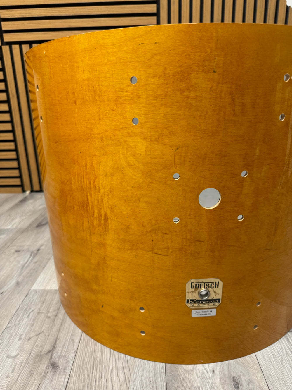 Gretsch Renown Maple Bass Drum Shell 22”x18” Bare Wood Project / Upcycle #OF48