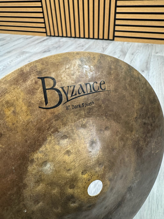 Meinl Byzance Dark Splash 8”/20cm Splash Cymbal / Drum Accessory #WB6