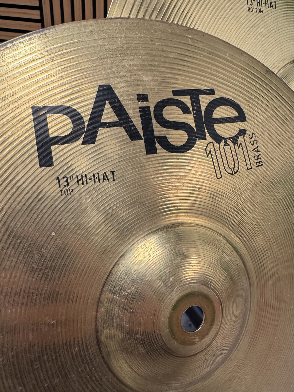 Paiste 101 Brass Hi Hats 13"/33cm Cymbals (Pair) #WB9
