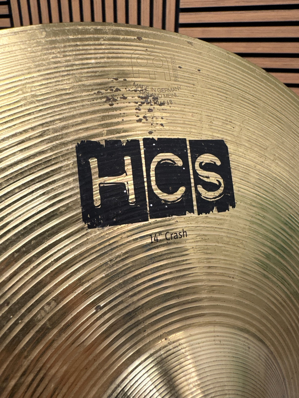 Meinl HCS Crash 14”/35cm Cymbal / Accessory #WB10