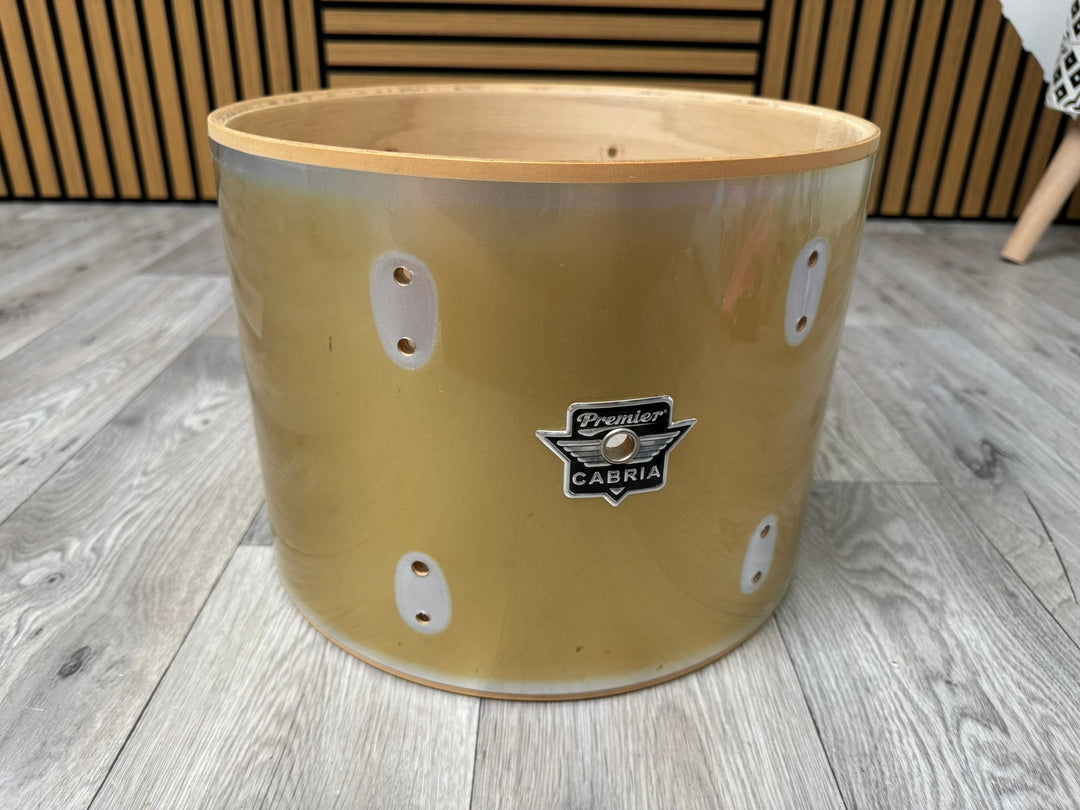 Premier Cabria Tom Drum Shell 12”x9” Bare Wood Project #WM86