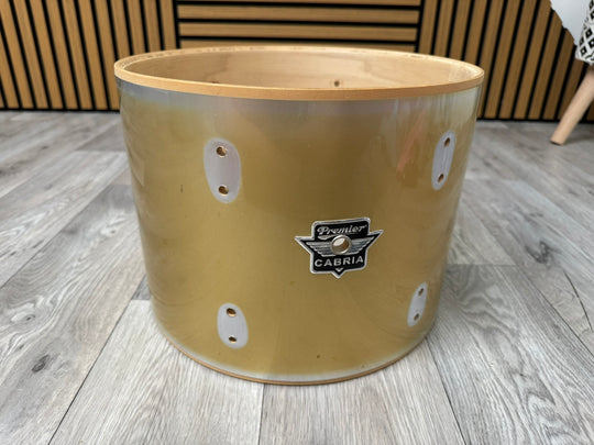 Premier Cabria Tom Drum Shell 12”x9” Bare Wood Project #WM86