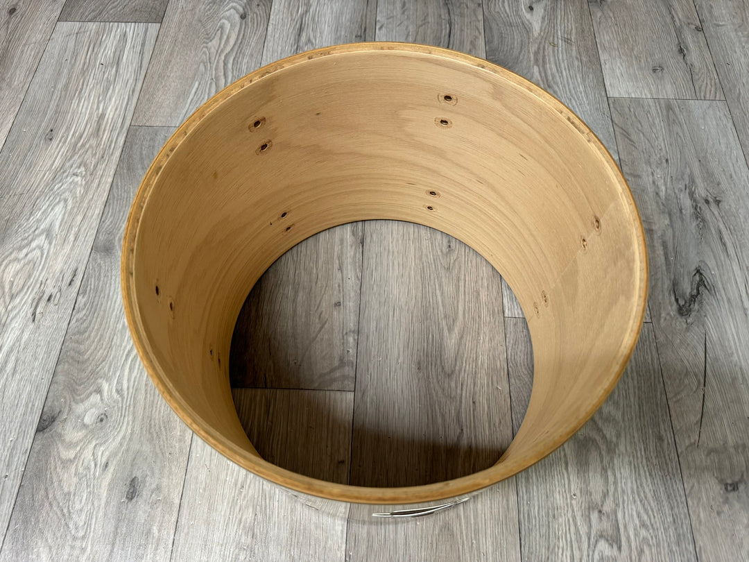 Premier Cabria Tom Drum Shell 12”x9” Bare Wood Project #WM86