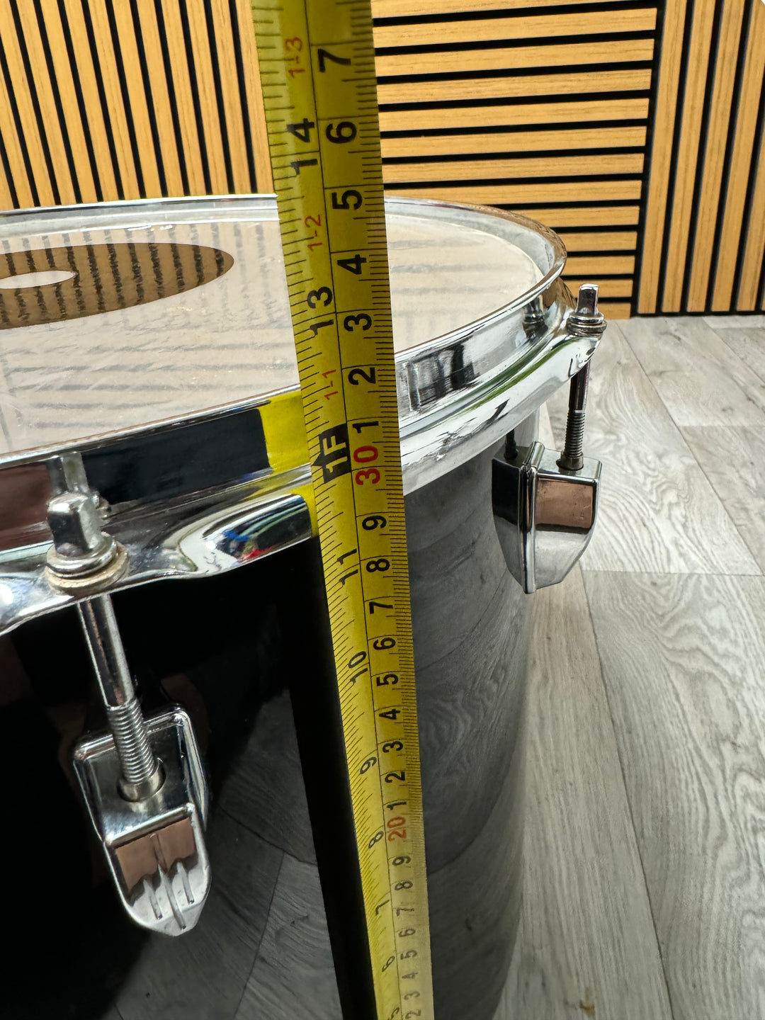 TAMA Royalstar Rack Tom Drum 15"x12"  MIJ / Drum Hardware / Black #VB19