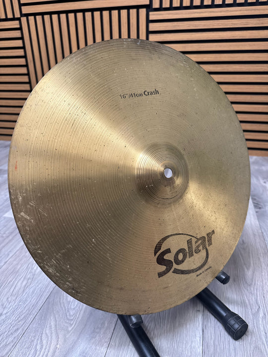 Solar Sabian Crash 16”/40cm Cymbal / Accessory #WB11