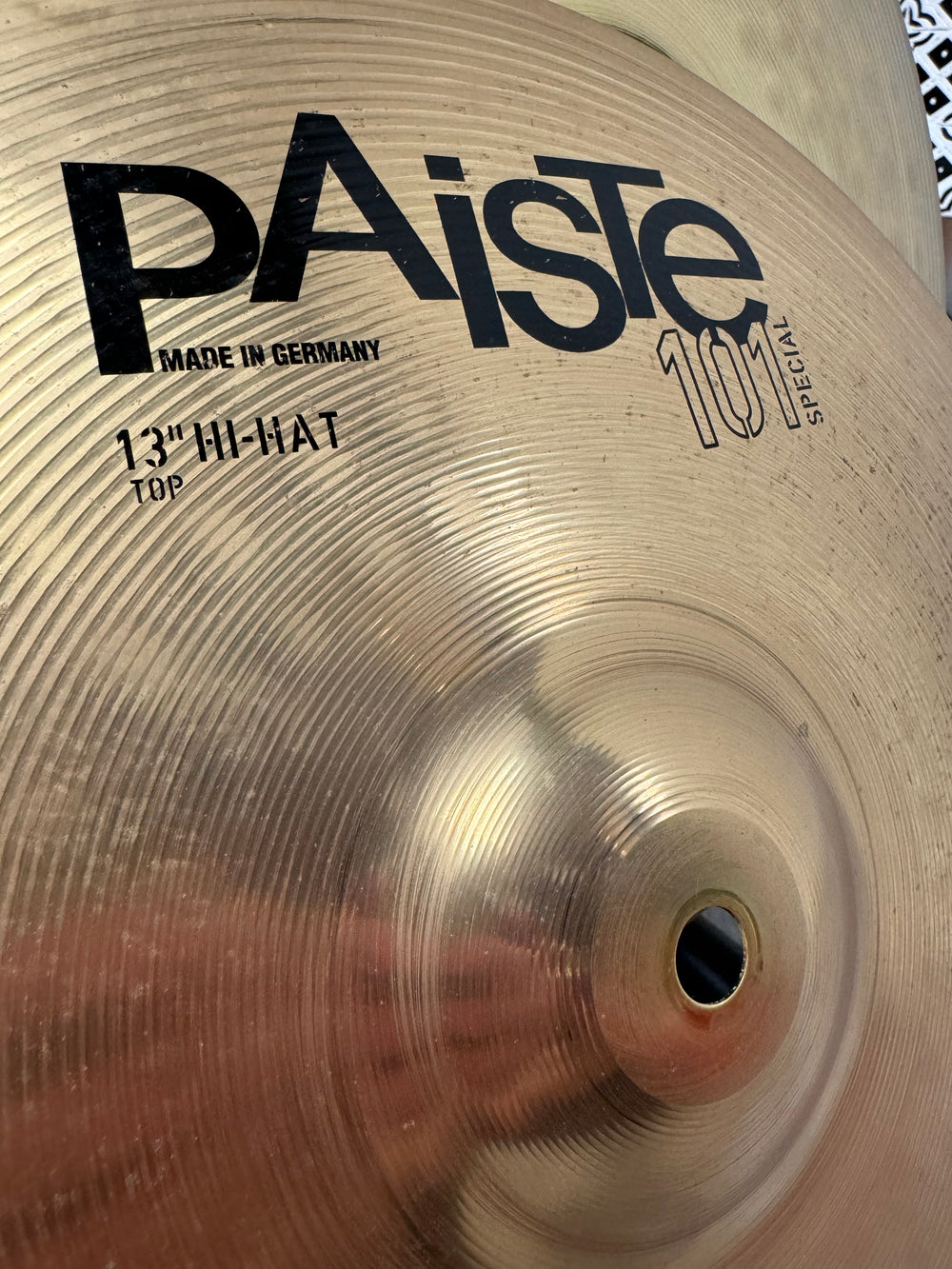 Paiste 101 Brass Hi Hats 13"/33cm Cymbals (Pair) #OJ40