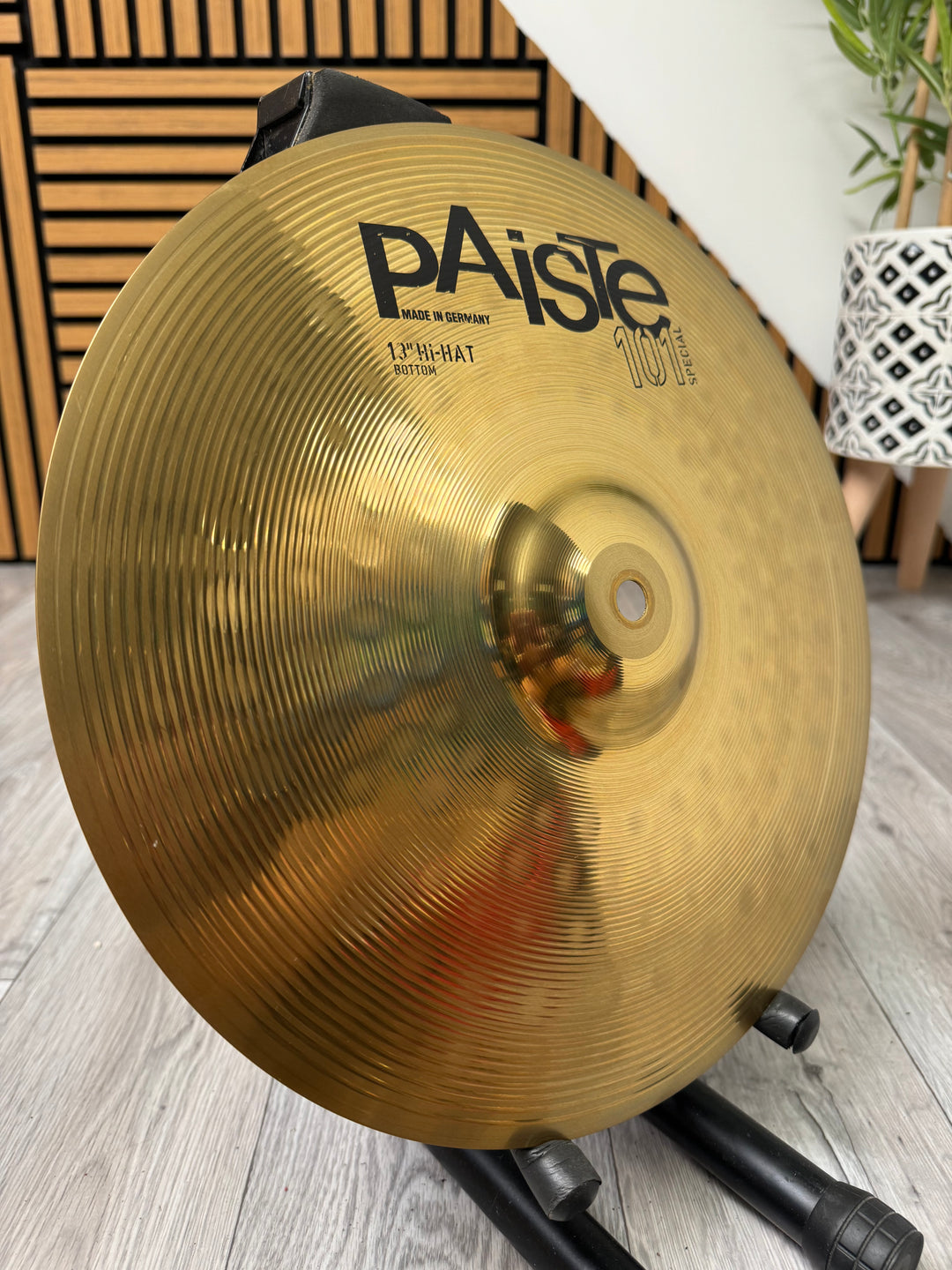 Paiste 101 Brass Hi Hats 13"/33cm Cymbals (Pair) #OJ40
