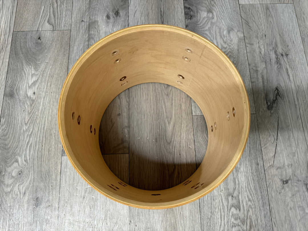 Premier Cabria Tom Drum Shell 10”x8” Bare Wood Project #WM87