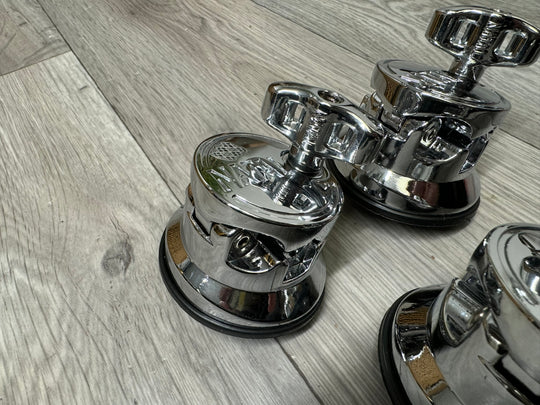 Natal Floor Tom Drum Leg Holders Hardware Mounts x3 #VV15