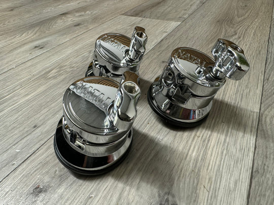 Natal Floor Tom Drum Leg Holders Hardware Mounts x3 #VV15