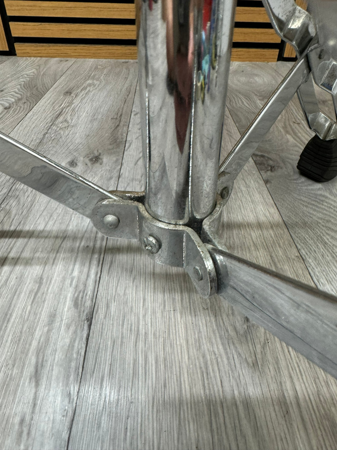 Drum Stool Throne / Height Adjustable / Double Braced #WN92