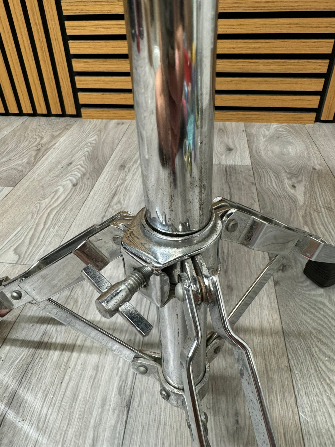 Drum Stool Throne / Height Adjustable / Double Braced #WN92