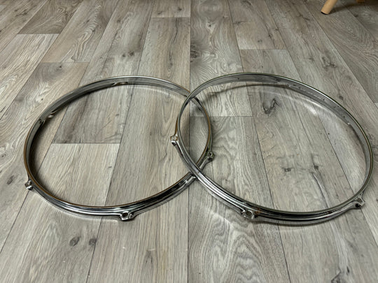 SONOR Tom Drum 14” 6-Lug Hoops Rims Hardware Tension #VC4