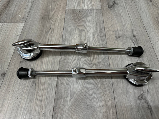 Gretsch Bass Drum Spurs Legs Hardware Mounts (Pair) #OJ54