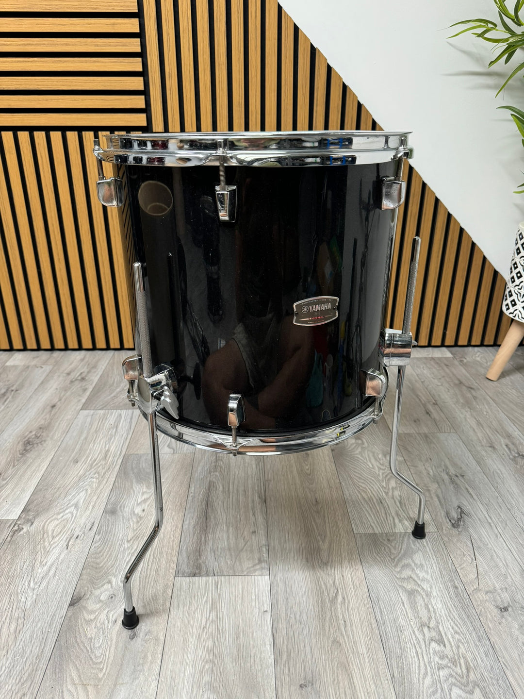Yamaha Rydeen 14”x13” Floor Tom Drum / Black / Hardware #WN105