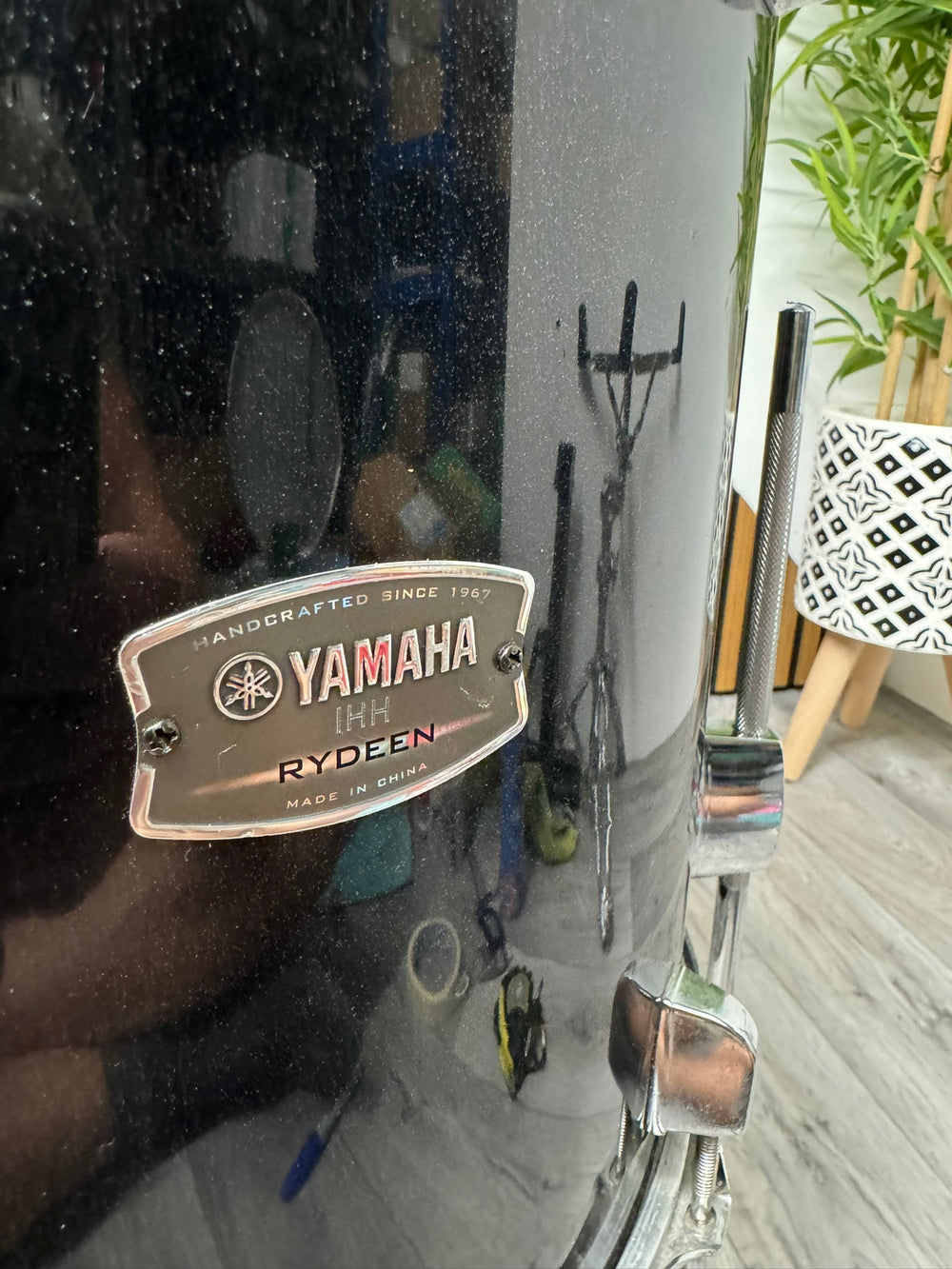 Yamaha Rydeen 14”x13” Floor Tom Drum / Black / Hardware #WN105