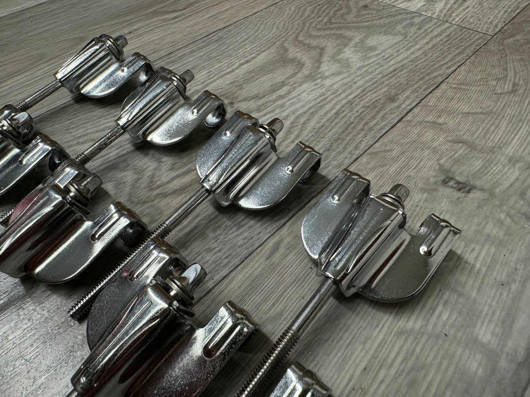 Gretsch Bass Drum Tension Rods & Claws Hardware x8 #OJ59