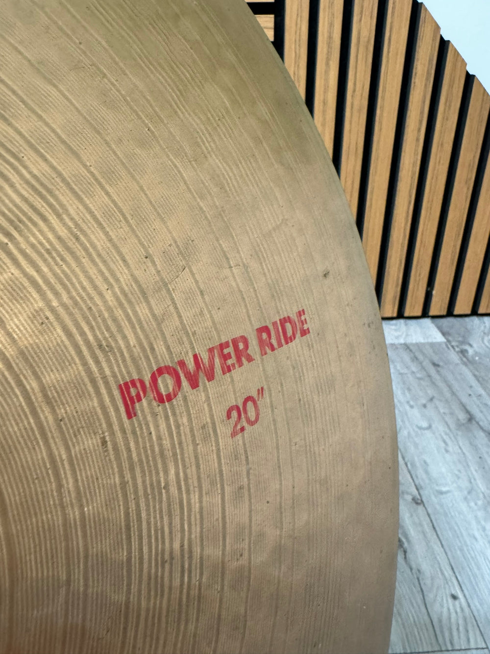 Paiste 2002 Power Ride 20”/51cm Ride Cymbal #VW5