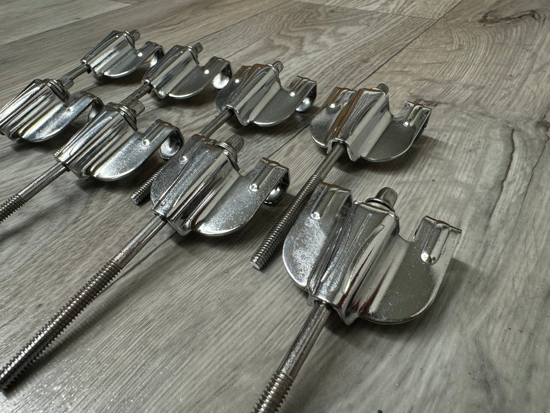 Gretsch Bass Drum Tension Rods & Claws Hardware x8 #OJ59
