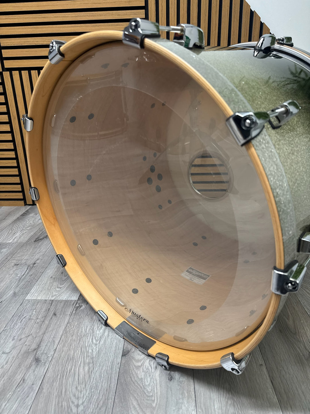 Pearl Masters MCX All Maple Shell 22"x18" Bass Drum / Kick Drum #VX