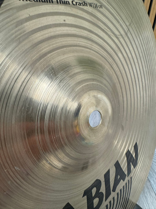 Sabian XS20 Medium Thin Crash 14”/35cm Cymbal / Accessory #WN111