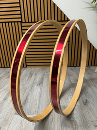 SONOR Bass Drum 20” Wooden Hoops Rims Hardware #VC17