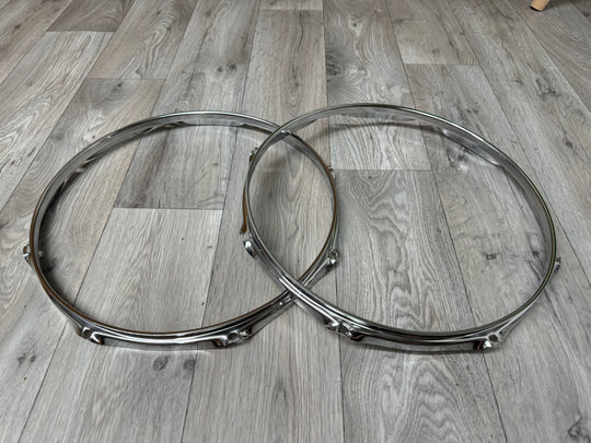 Gretsch Tom Drum 14” 8-Lug Hoops Rims Hardware Tension #OJ66